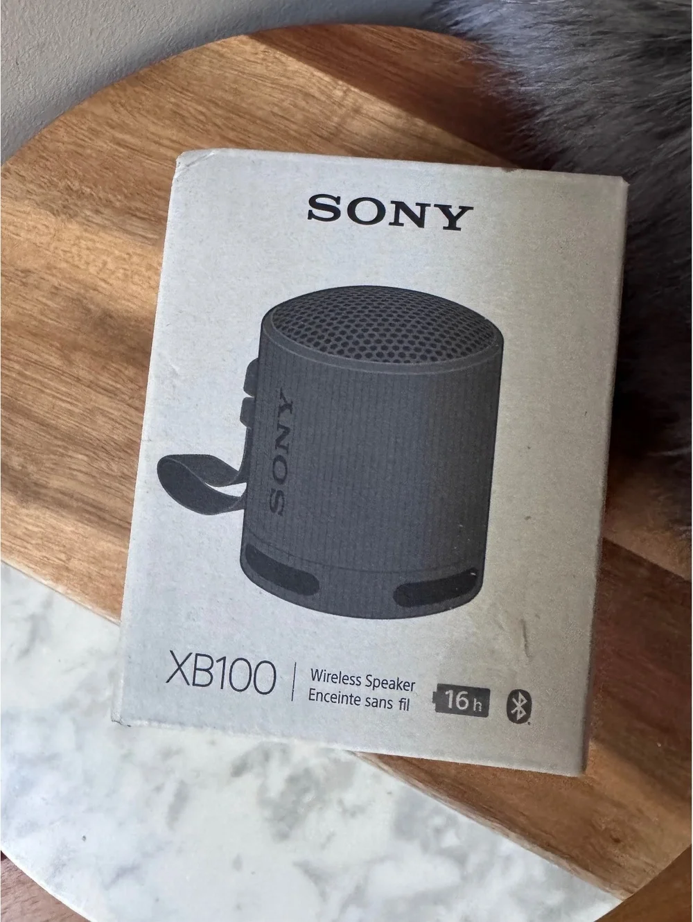 Sony SRS-XB100 Compact Bluetooth Wireless Speaker - Black (Model YY7856E)